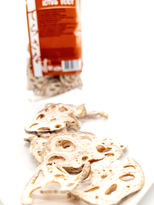 Hoshi renkon – Getrocknete Lotuswurzel in Scheiben – 50 g – Terrasana