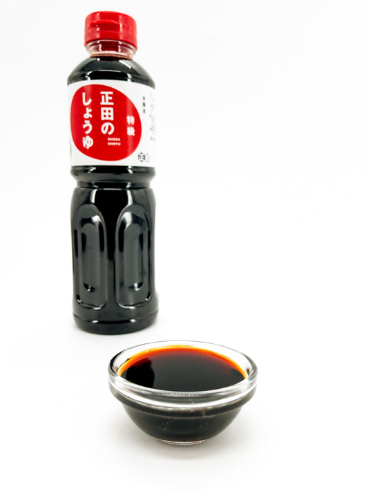 Shoyu – Fermentierte Sojasauce mit Weizen ohne Zusatzstoffe – 500 ml – Shoda