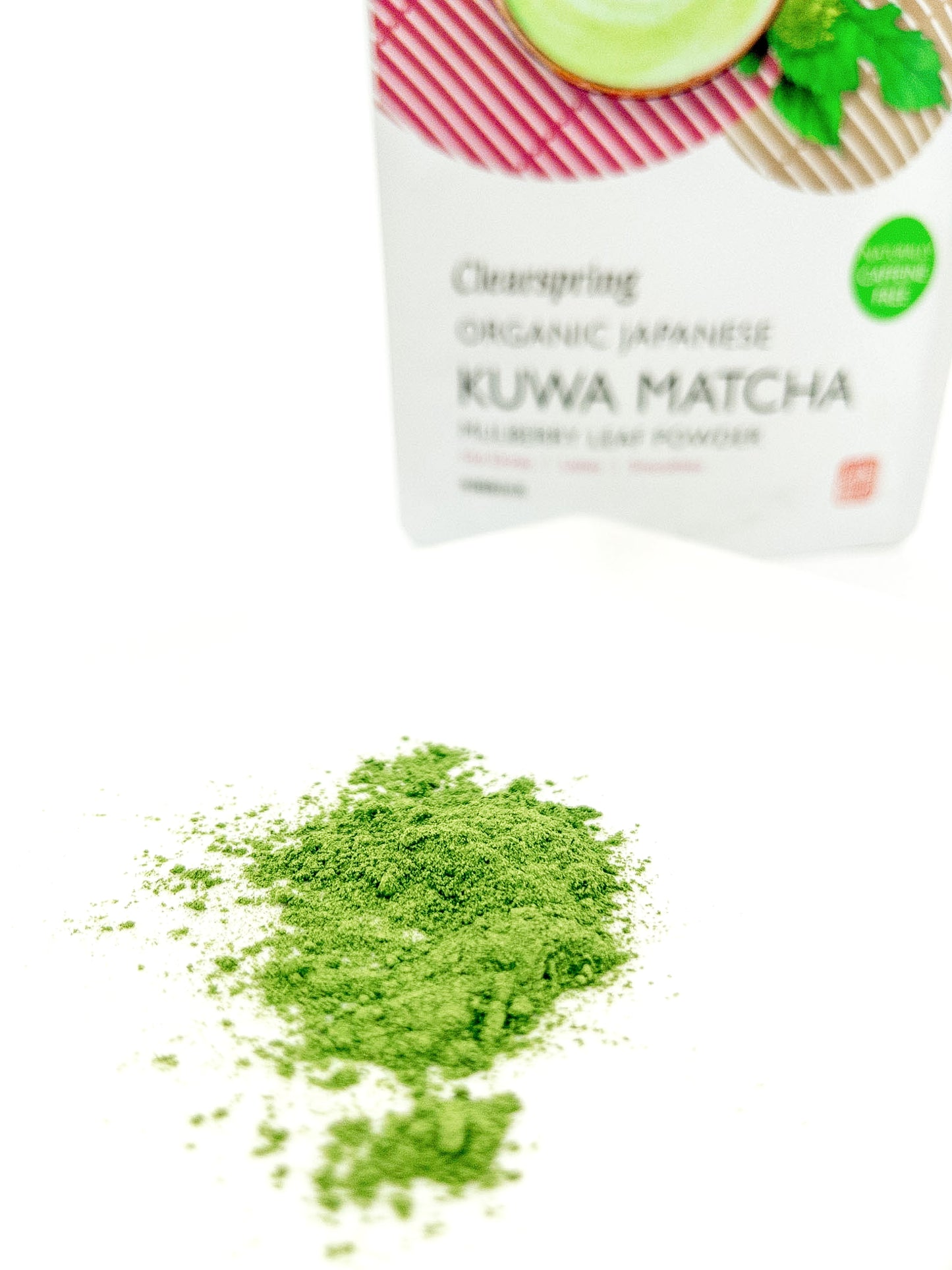 Kuwa Matcha – Biologisches Maulbeerblätter-Pulver – 40 g – Clearspring