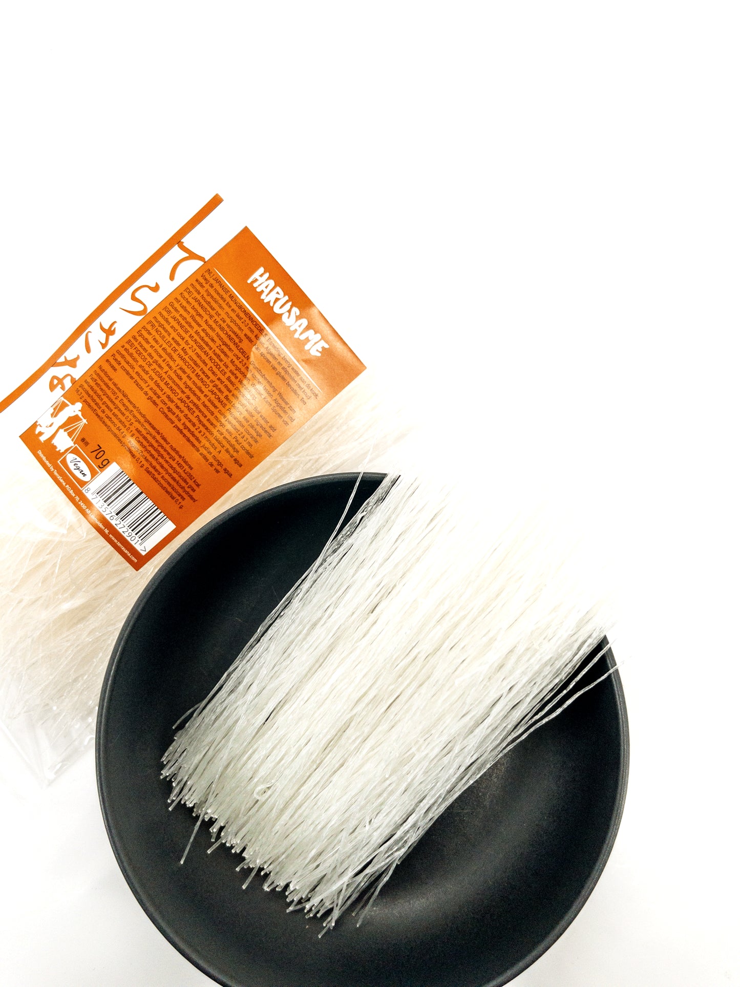 Harusame – Bio-Glasnudeln aus Mungbohnen – 70 g – Terrasana