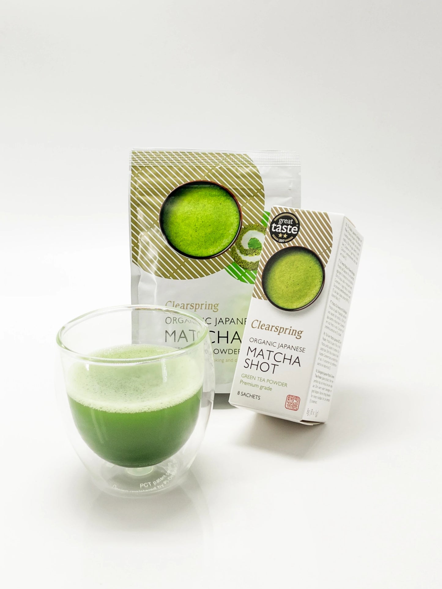 Matcha – Bio-Grüntee in Premiumqualität in Portionsbeuteln – 8 × 1 g – Clearspring