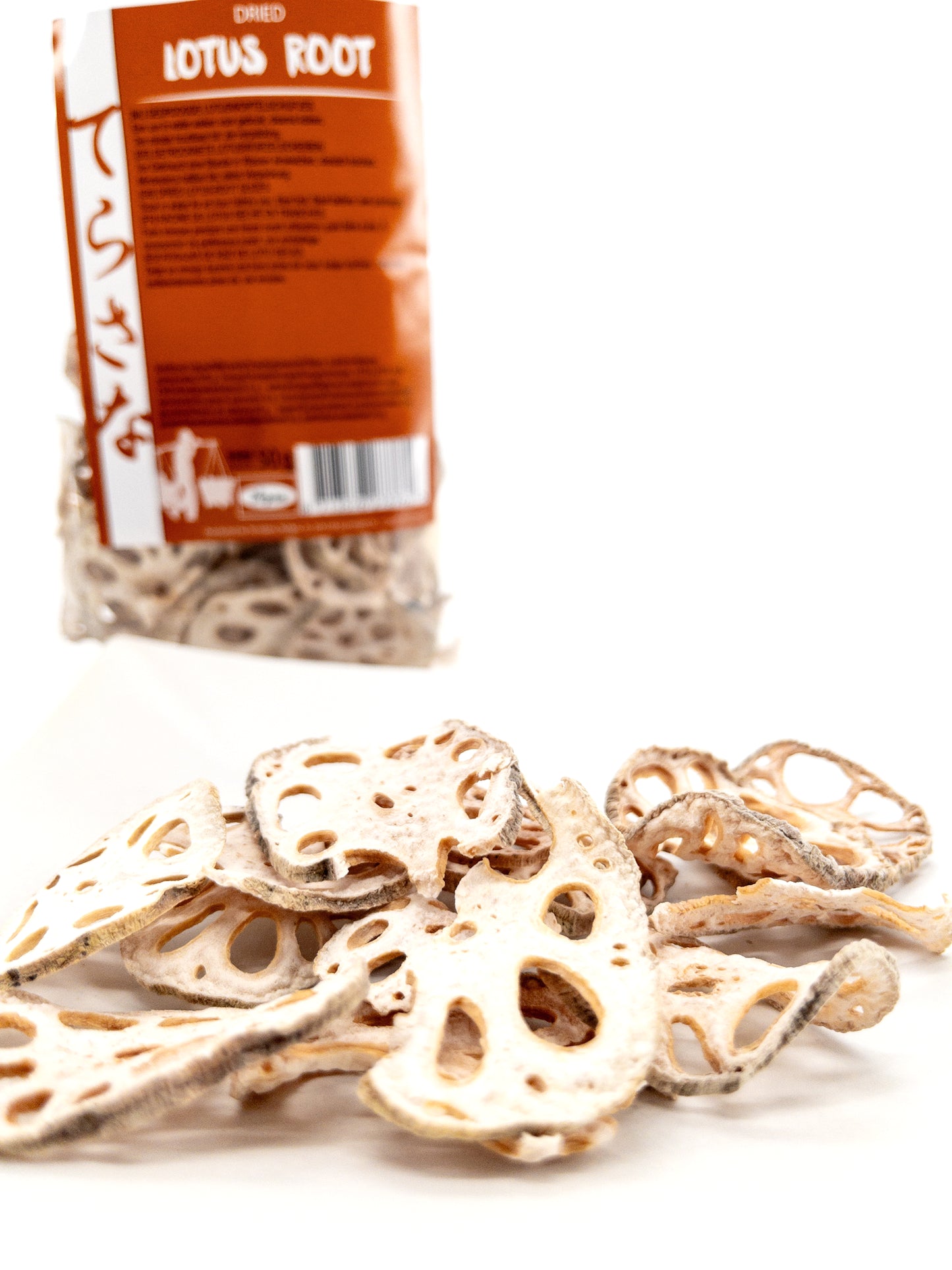 Hoshi renkon – Gedroogde lotuswortel in plakjes – 50 g – Terrasana