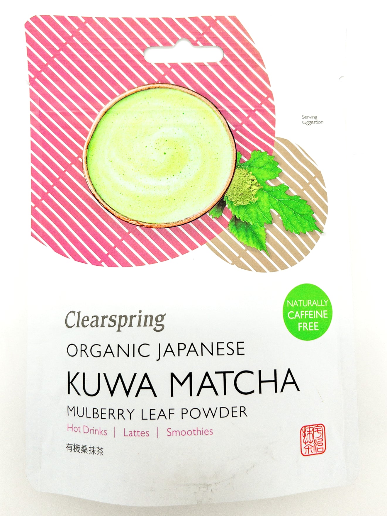 Kuwa Matcha – Biologisches Maulbeerblätter-Pulver – 40 g – Clearspring