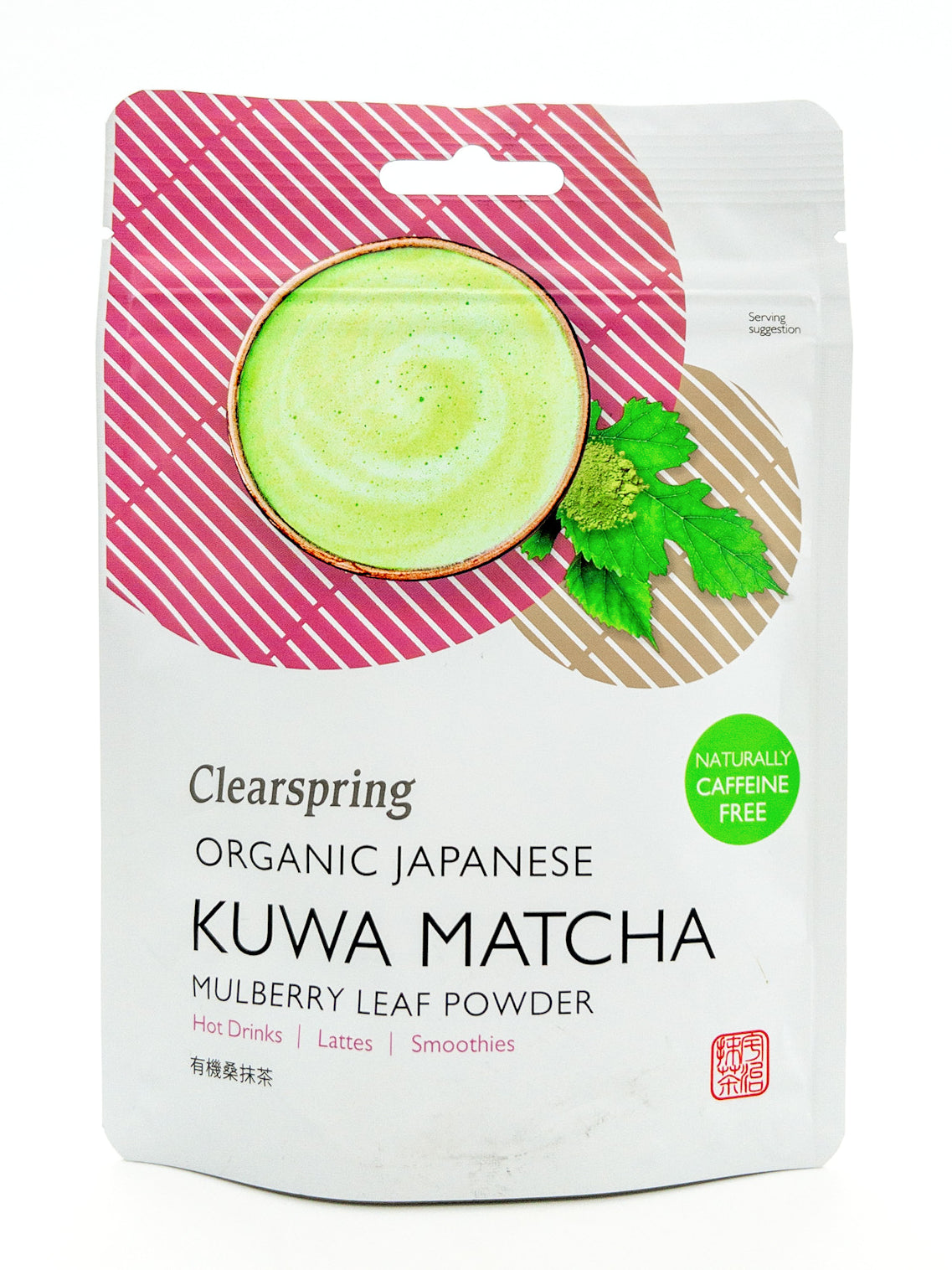 Kuwa Matcha – Biologisches Maulbeerblätter-Pulver – 40 g – Clearspring