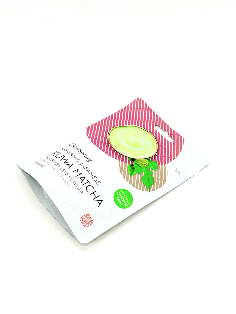 Kuwa Matcha – Biologisches Maulbeerblätter-Pulver – 40 g – Clearspring