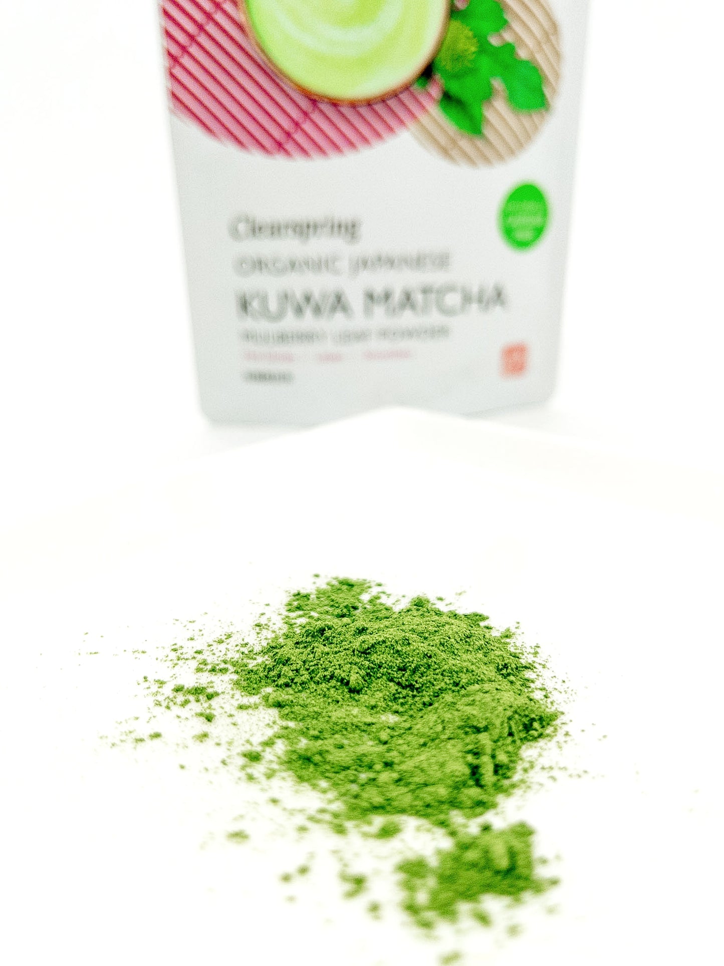 Kuwa Matcha – Biologisches Maulbeerblätter-Pulver – 40 g – Clearspring