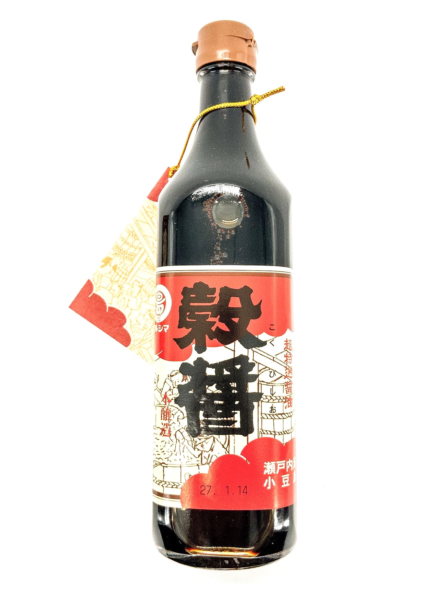 Saishikomi Shoyu – Doppelt gebraute Sojasauce (JAS-Siegel) – 500 ml – Marushima