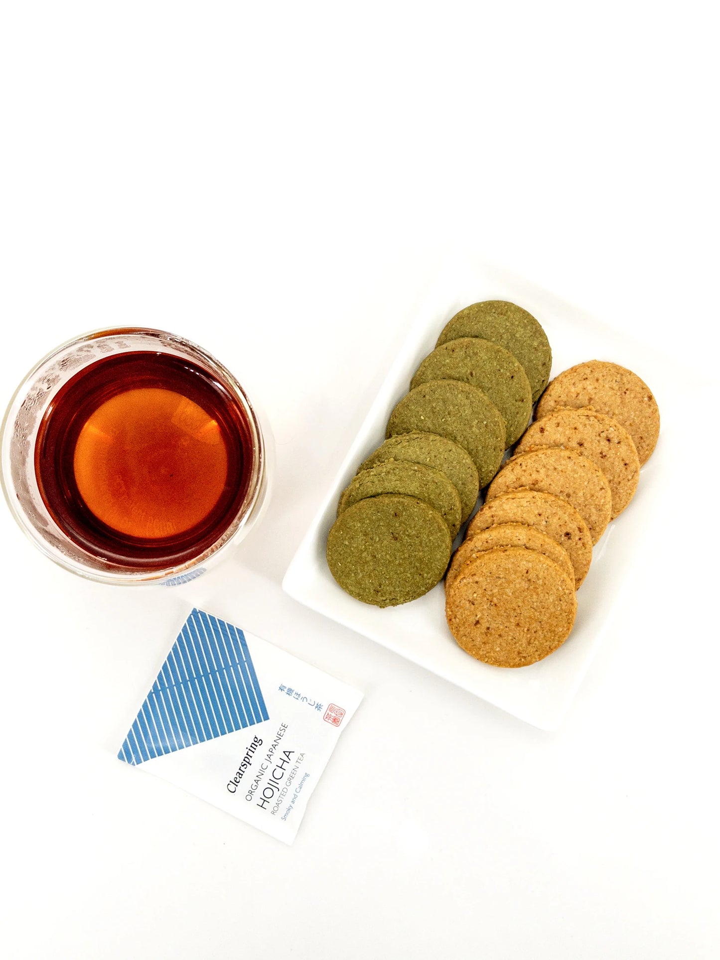 Hojicha – Biologische geroosterde groene thee – 20 zakjes x 1,8 g – Clearspring