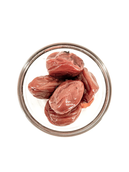 Umeboshi – Bio-gesalzene fermentierte Pflaumen – 200 g – Clearspring