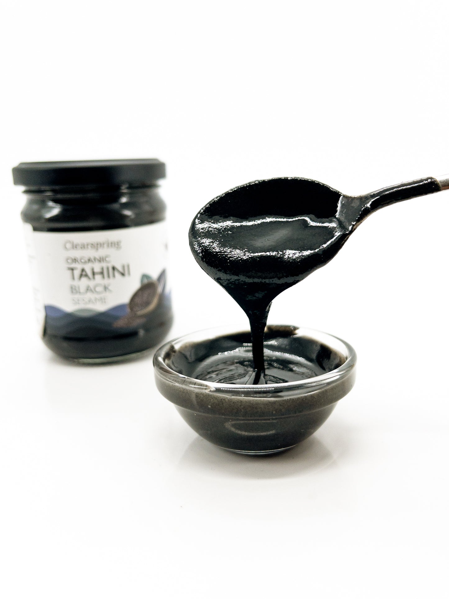 Kuro neri-goma – Bio-Schwarze Sesampaste – 170 g – Clearspring