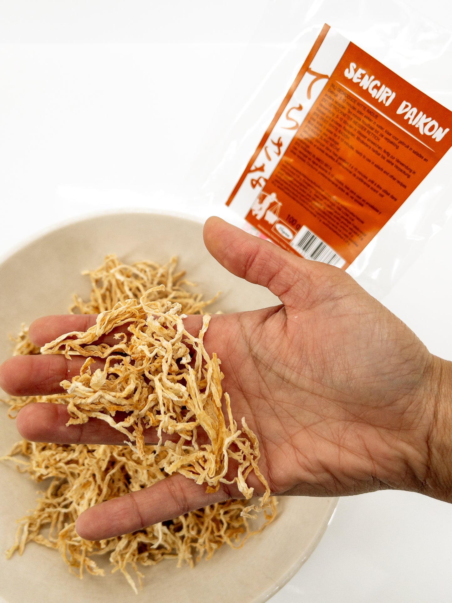 Sengiri Daikon – Geraspte en gedroogde daikon – 100 g – Terrasana