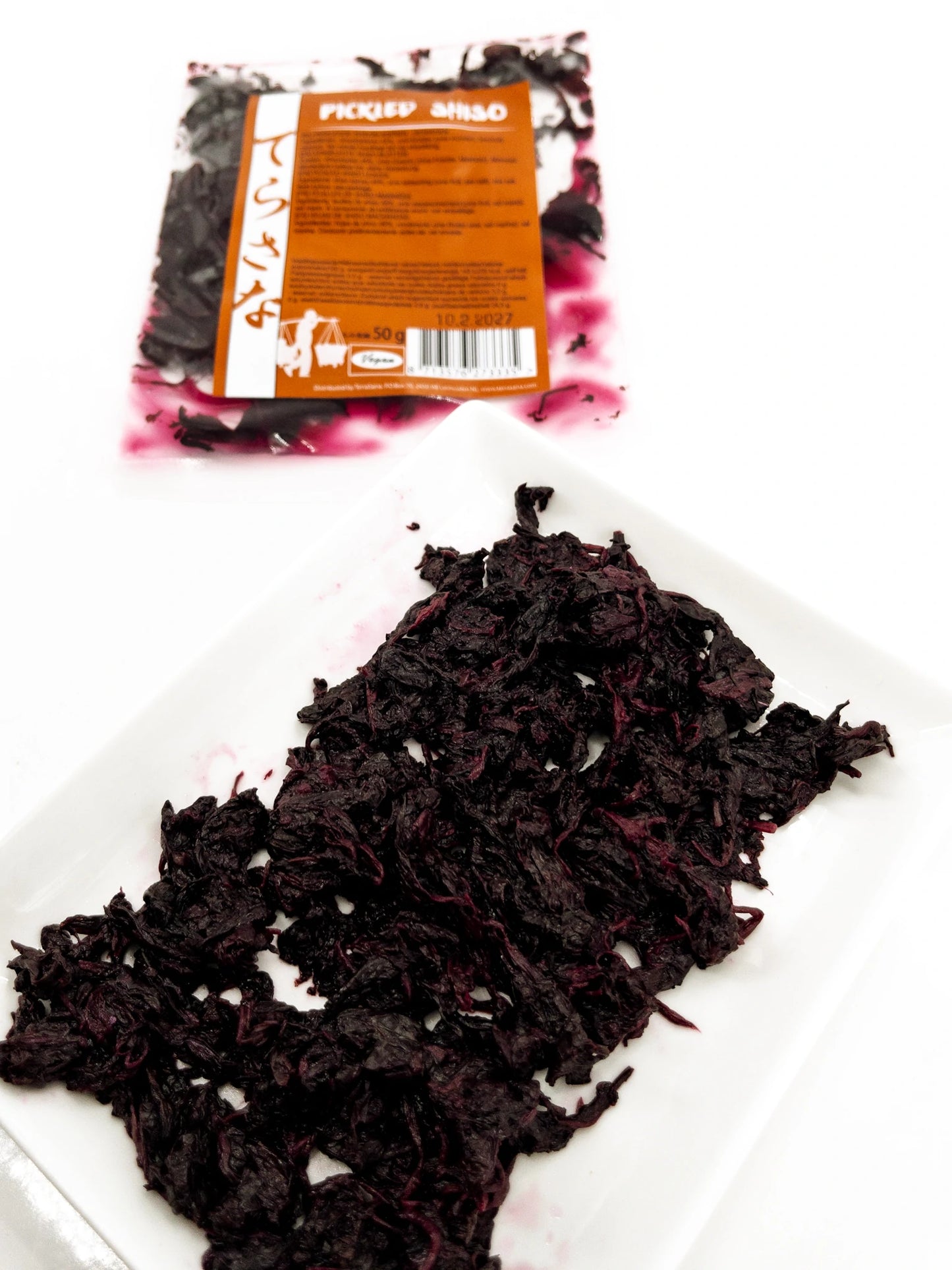 Akajiso - Marinierte rote Shiso-Blätter – 50 g – Terrasana