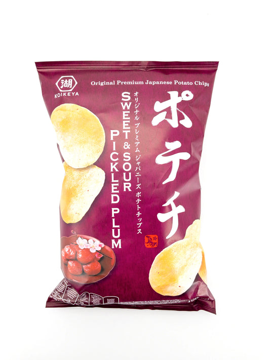 Paquet de Chips japonais à la prune salée umeboshi | Eat in Japan épicerie en ligne