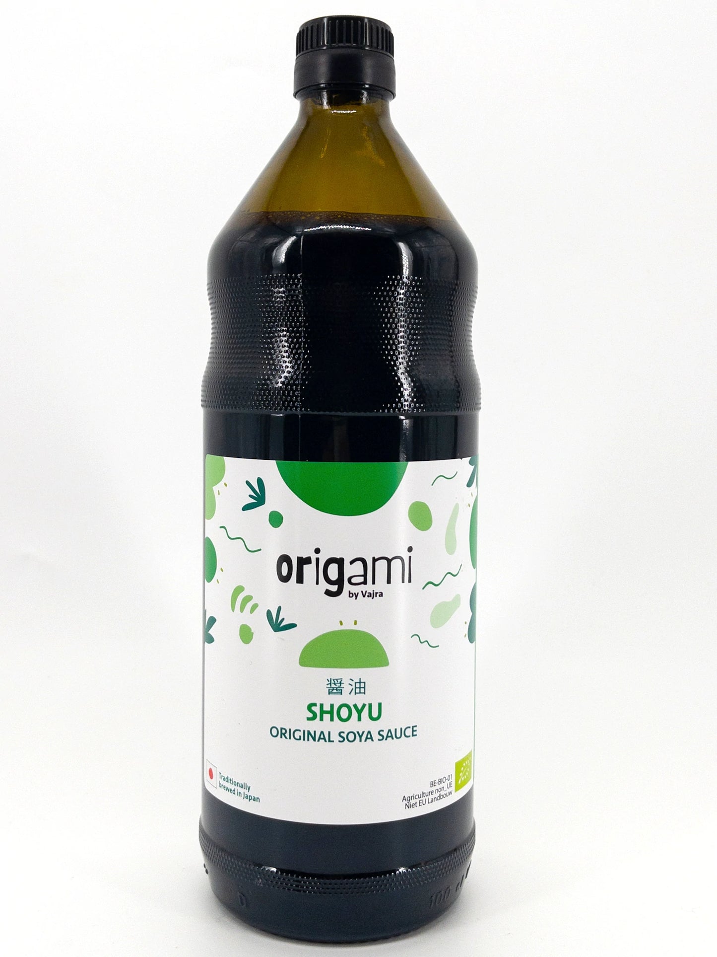 Sauce soja Shoyu Origami – 1 litre de sauce soja traditionnelle pour la cuisine japonaise