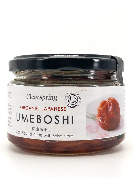 Umeboshi – Bio-gesalzene fermentierte Pflaumen – 200 g – Clearspring