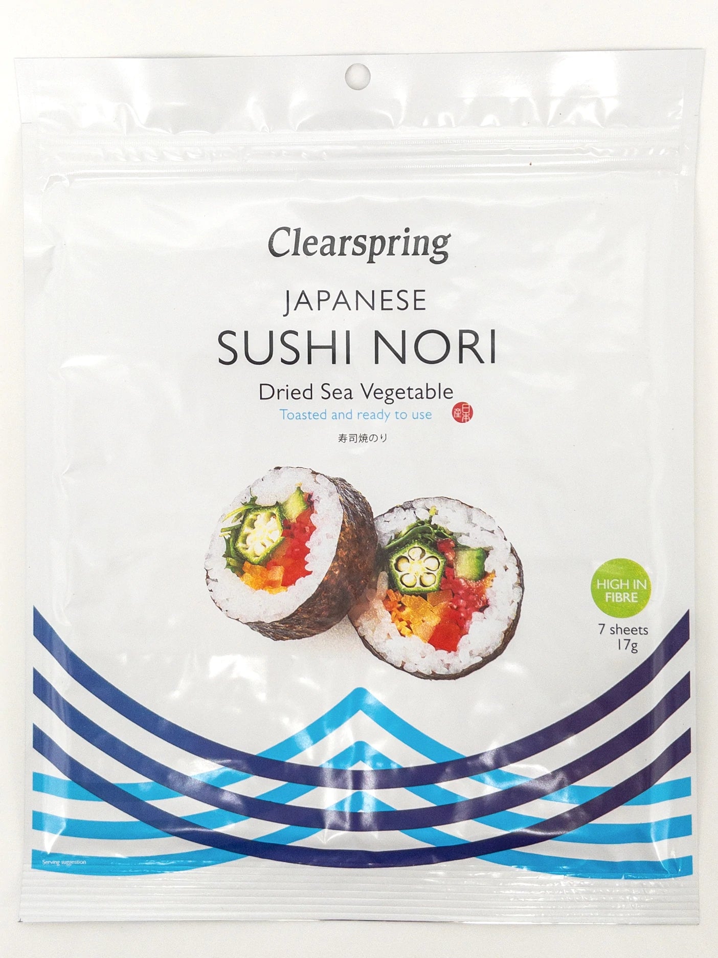 Sushi Nori – Algenblätter für Sushi – 17 g – Clearspring