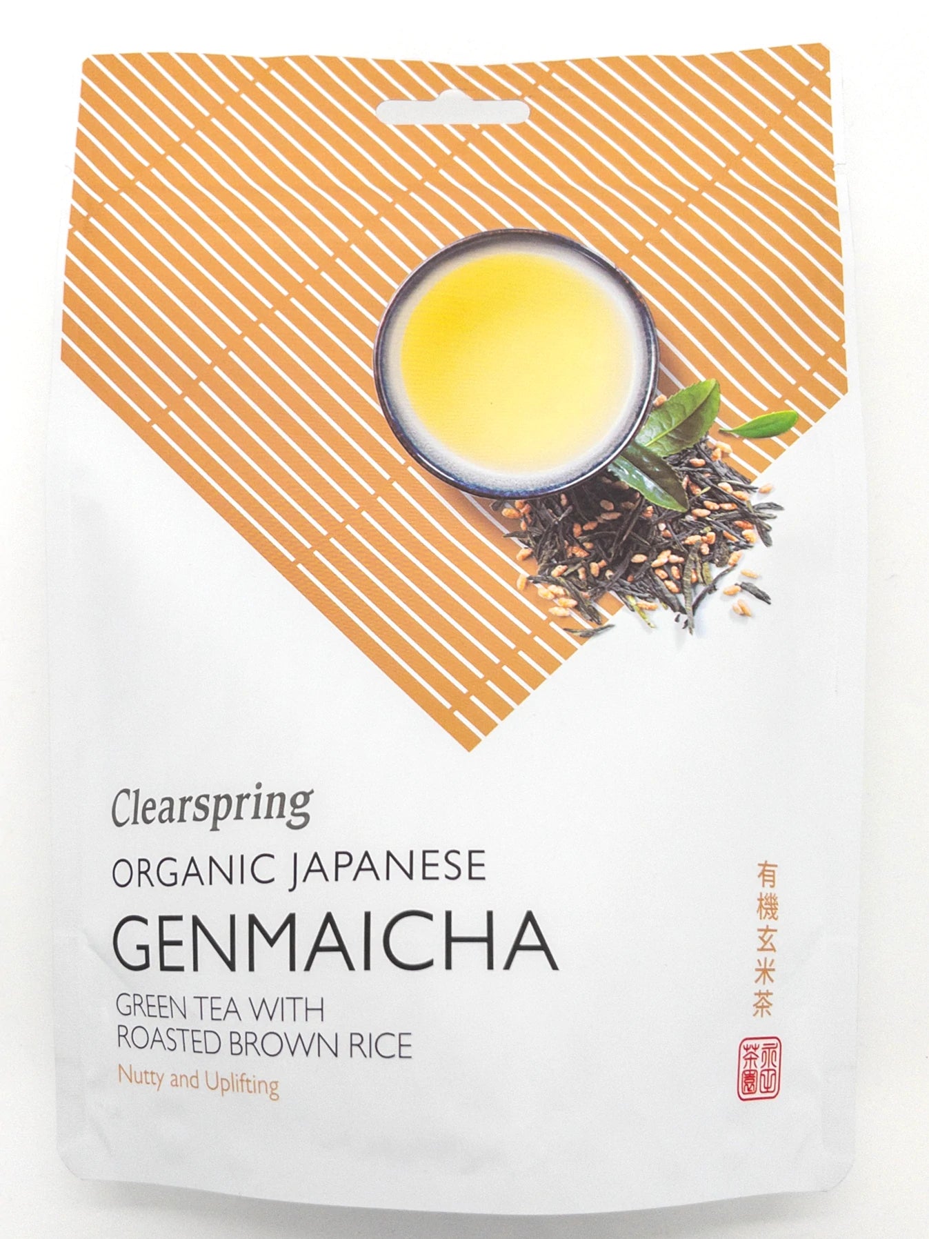 Genmaicha – Bio-Grüntee mit geröstetem Reis – 90 g – Clearspring