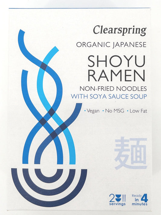 Bio-Instant-Ramen mit Shoyu – 210 g / 2 Portionen – Clearspring