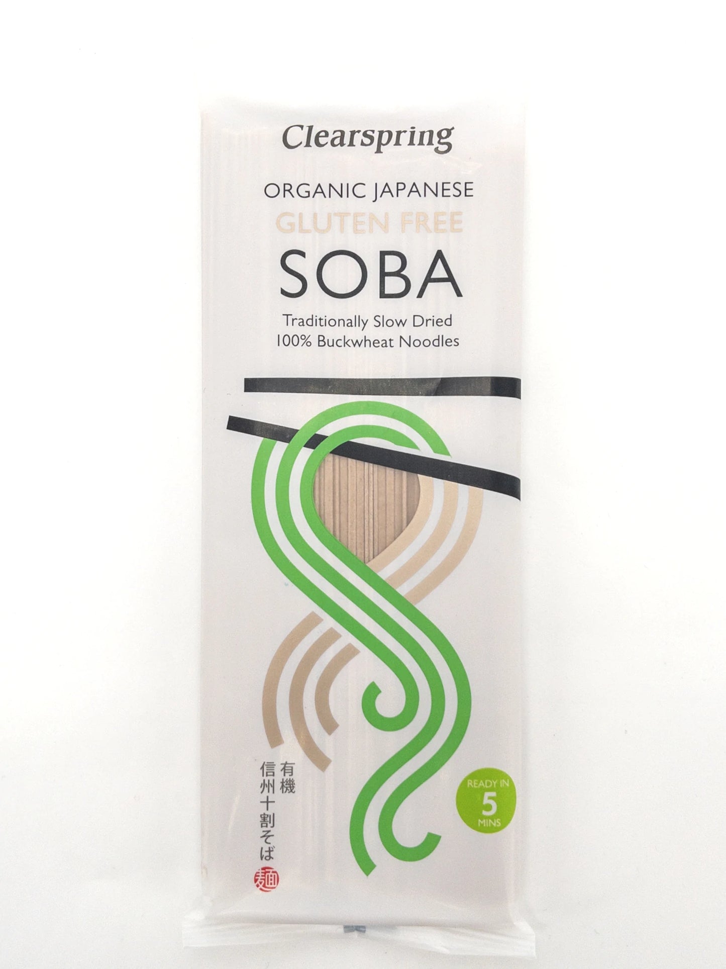 Jūwari Soba – 100 % Buchweizennudeln Bio, glutenfrei – 200 g – Clearspring