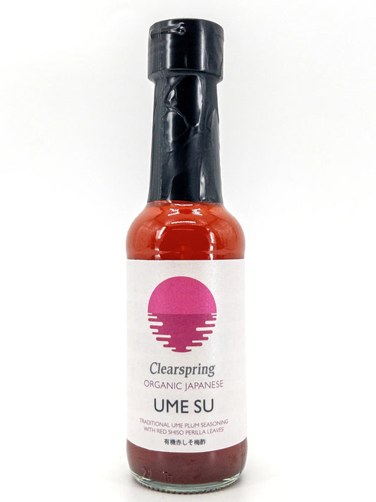 Ume su – Bio-Würzmittel aus Umeboshi-Pflaumen – 150 ml – Clearspring
