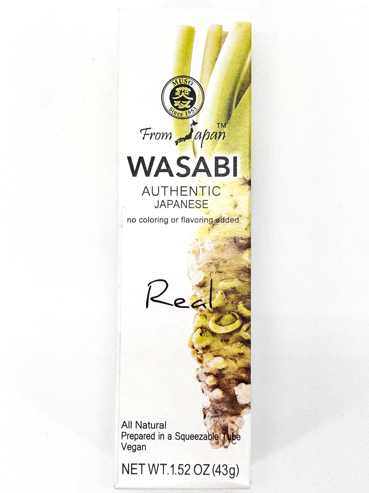 Echte Wasabipaste – 43 g – Terrasana
